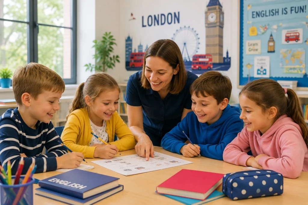 Ideal Linguistics London Summer School students exploring English learning through exciting cultural activities and immersive UK experiences